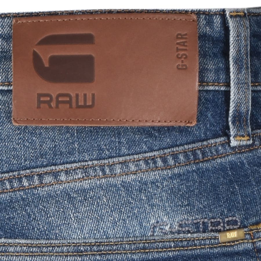 Alternative Image for ProductG Star Raw 3301 Straight Jeans Blue3